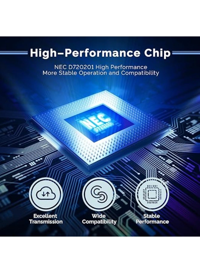 Universal 7-Port PCI Express USB 3.0 Expansion Card for Desktop PCs with 5Gbps Super Speed Transfer - Image 4